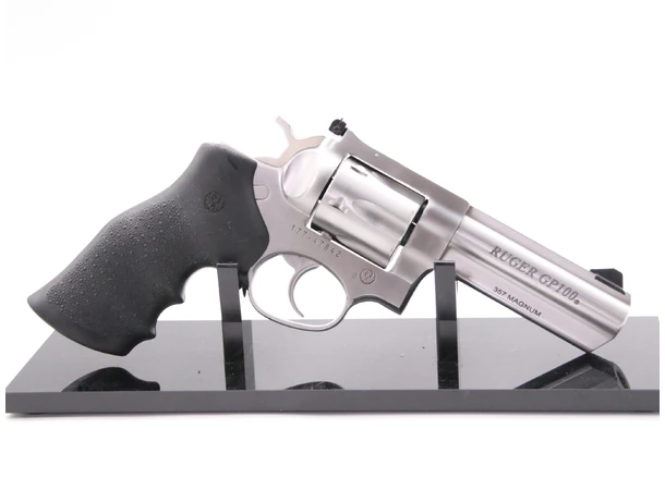 Brukt - Ruger GP100 Stainless .357 Magnum - 10 cm LØP