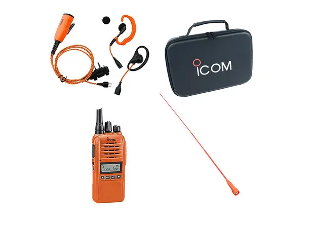 Icom ProHunt Basic2/Compact m/veske Jaktradiopakke m/headset, lang antenne