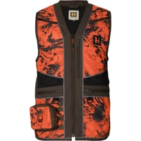 Härkila Wildboar Pro Blaze waistcoat Orange blaze/Brown