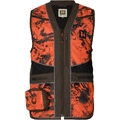 Härkila Wildboar Pro Blaze waistcoat Orange blaze/Brown XXL