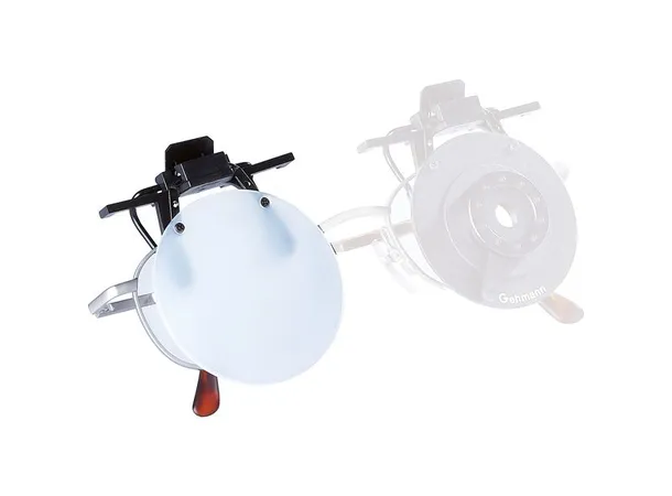 Gehmann Clip-on eyeshields translucent white