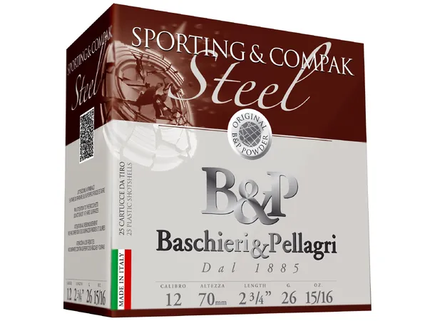 Baschieri & Pellagri Sport Comp Pro Stee 12/70 26g #7 420m/s (25/250)